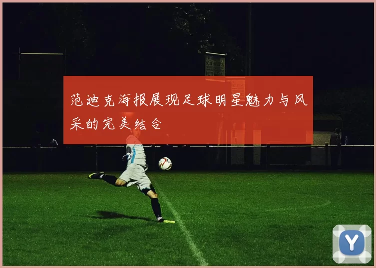 范迪克海报展现足球明星魅力与风采的完美结合